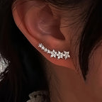 Pendientes florales atemporales - vista 5