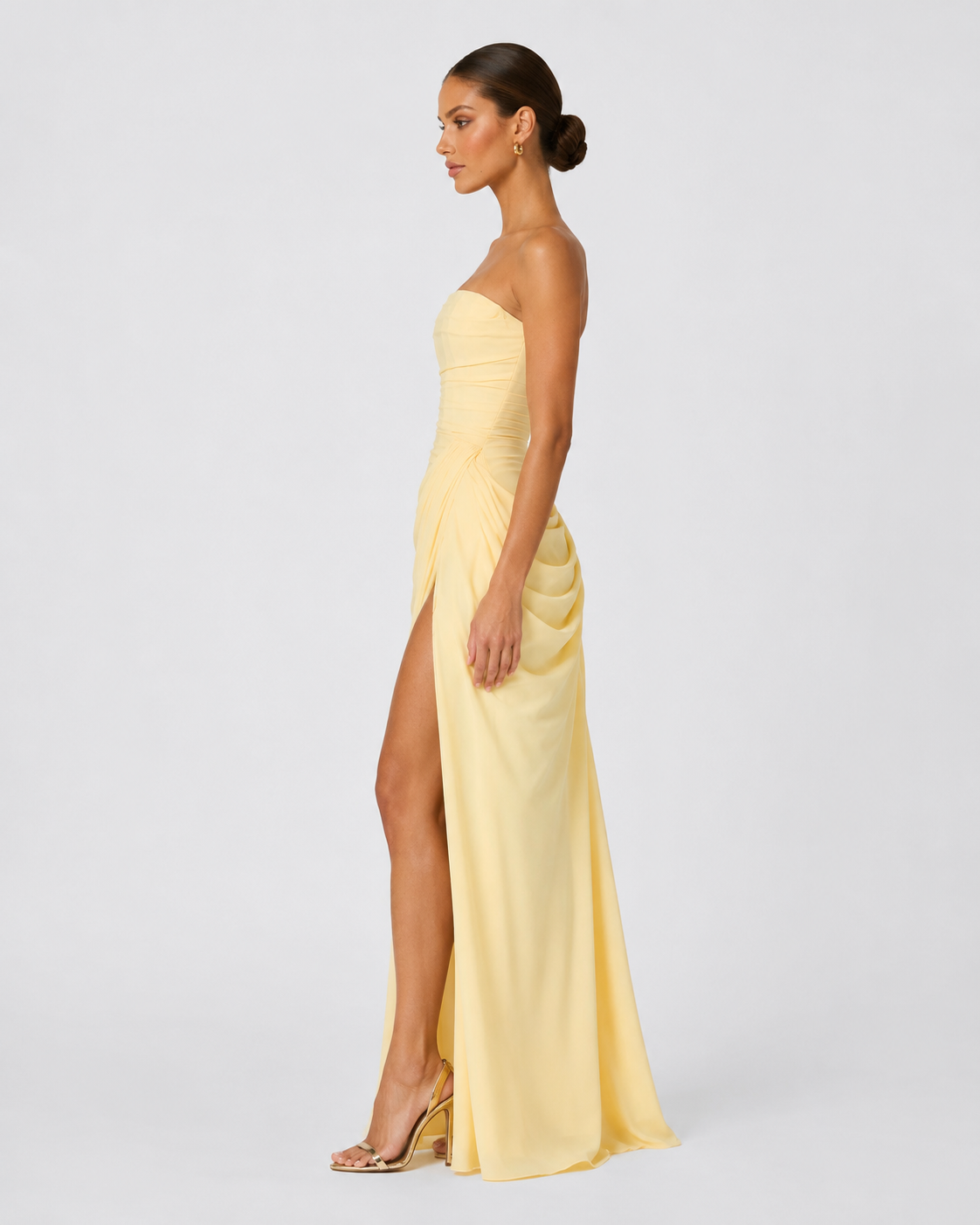 Vestido drapeado Protagonista