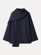 Alba™ | Abrigo convertible con cuello bufanda y bolsillos