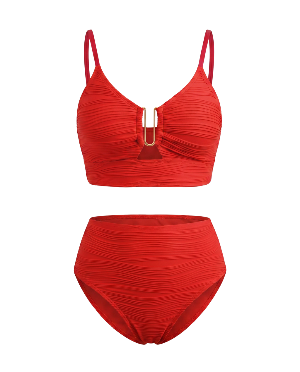 Bikini de encaje con aberturas - vista 8