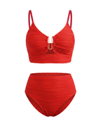 Bikini de encaje con aberturas - vista 8