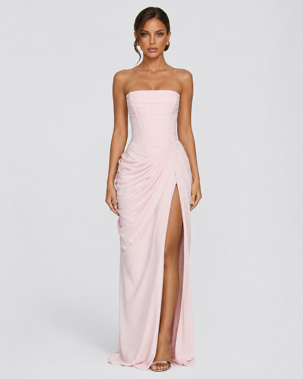 Vestido drapeado Protagonista