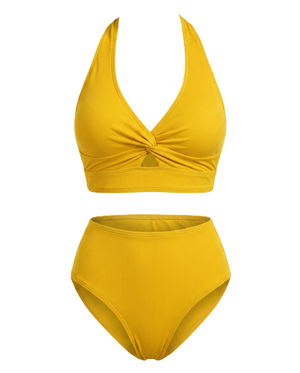 Bikini con Diseño Ondulado - vista 8