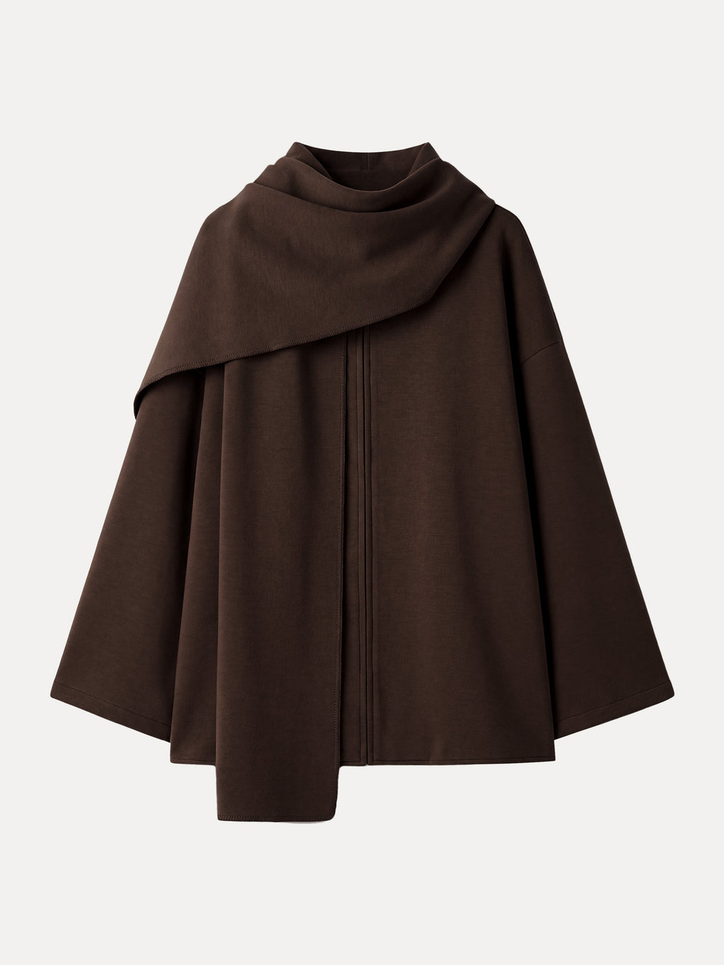 Alba™ | Abrigo convertible con cuello bufanda y bolsillos