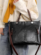 Aria - Bolso de hombro de piel