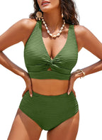 Bikini con Diseño Ondulado - vista 2
