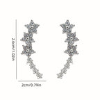 Pendientes florales atemporales - vista 8