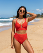Bikini de encaje con aberturas - vista 19