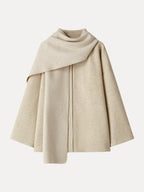 Alba™ | Abrigo convertible con cuello bufanda y bolsillos