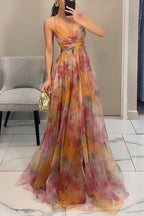 Isabel - Vestido Largo Cruzado Elegante - vista 7