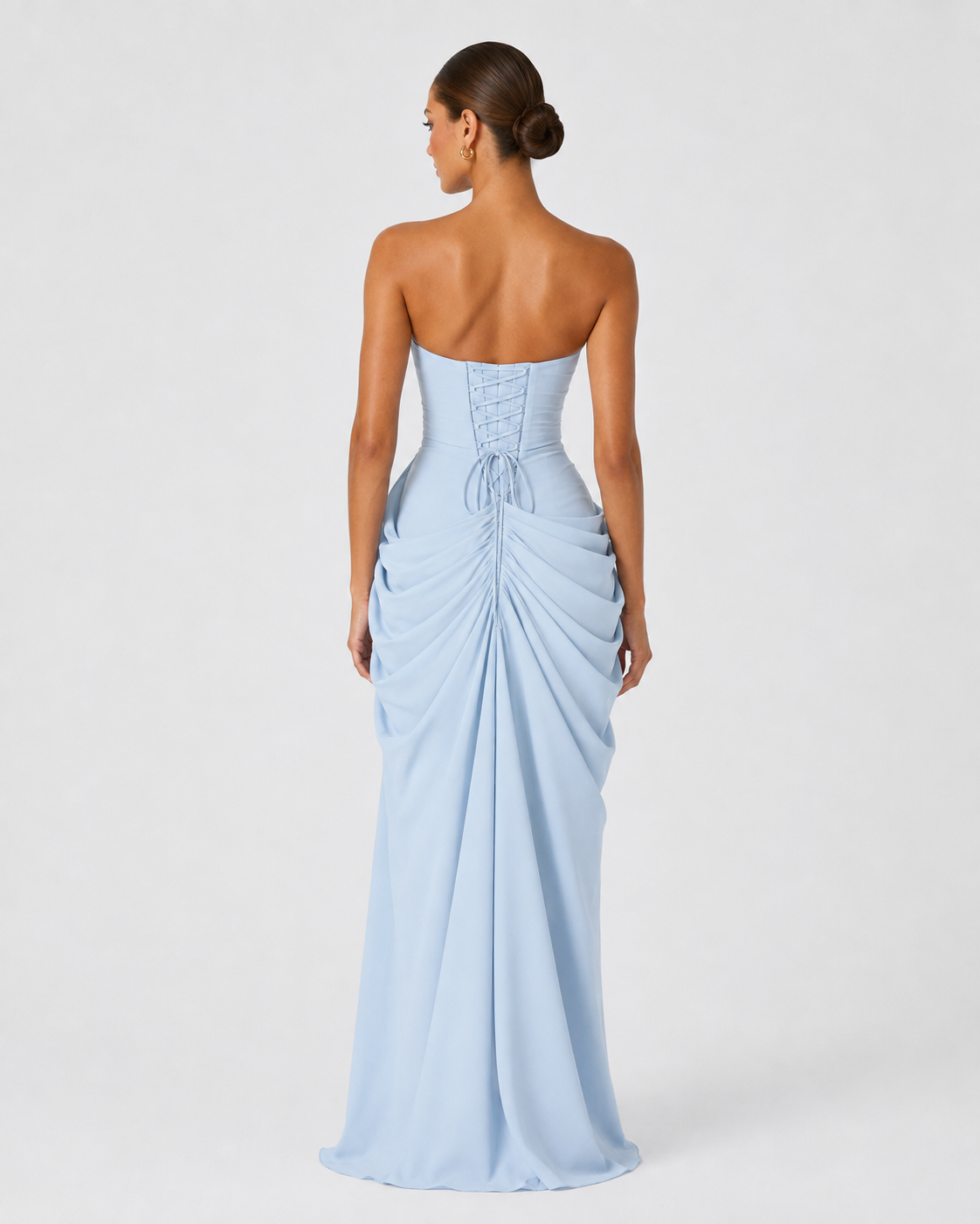 Vestido drapeado Protagonista