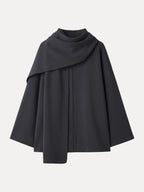 Alba™ | Abrigo convertible con cuello bufanda y bolsillos