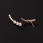Pendientes florales atemporales - vista 10