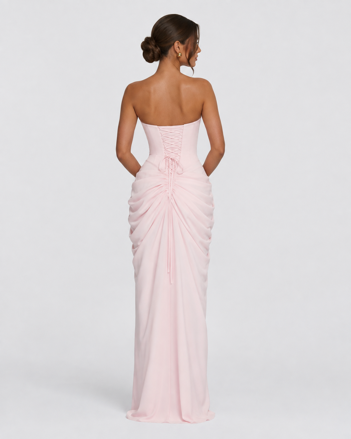 Vestido drapeado Protagonista
