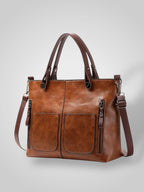Aria - Bolso de hombro de piel - vista 7