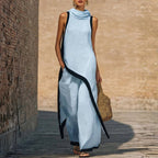 Leonora - conjunto elegante de lino - vista 3