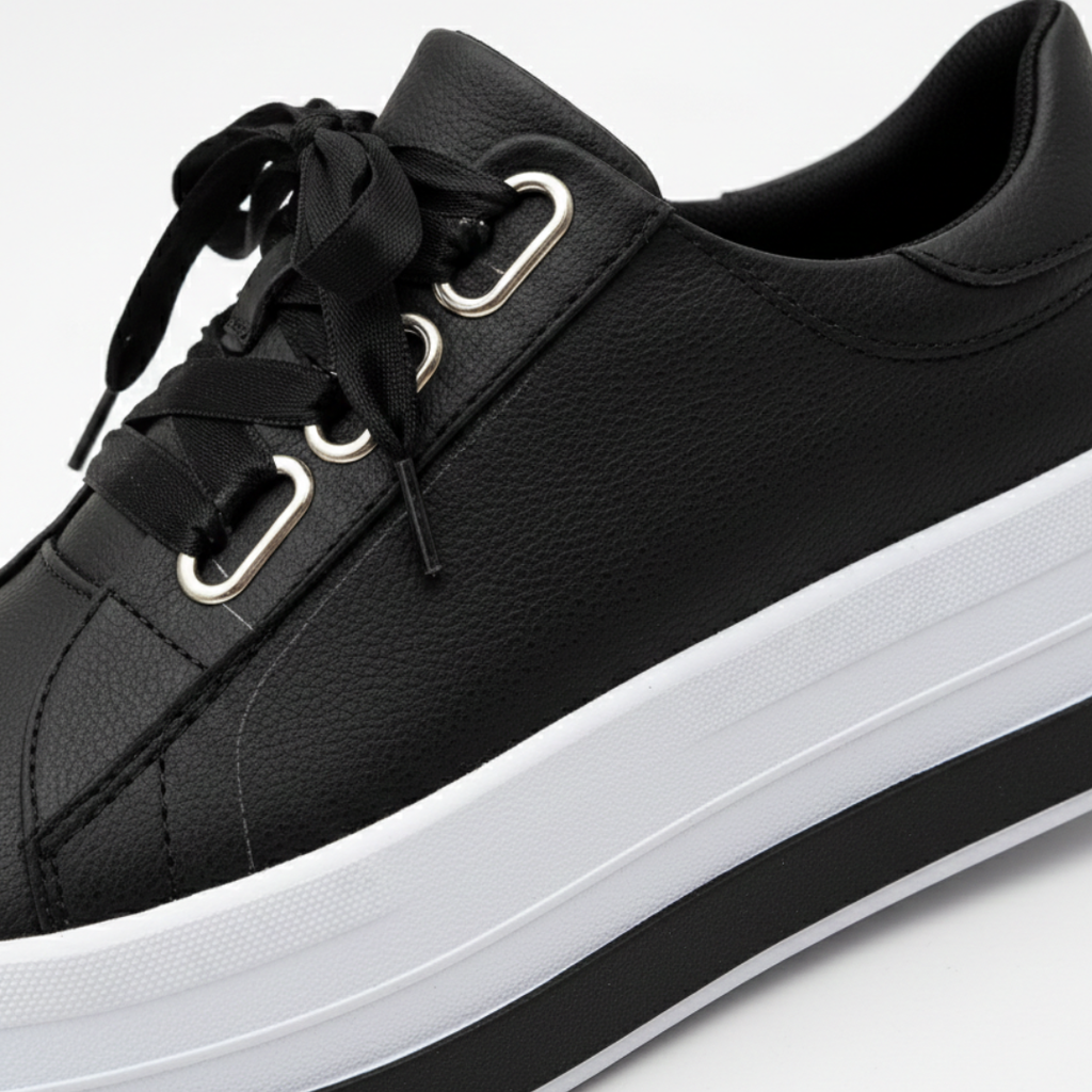 Molly™ | Zapatillas de plataforma de mujer con ojales metálicos