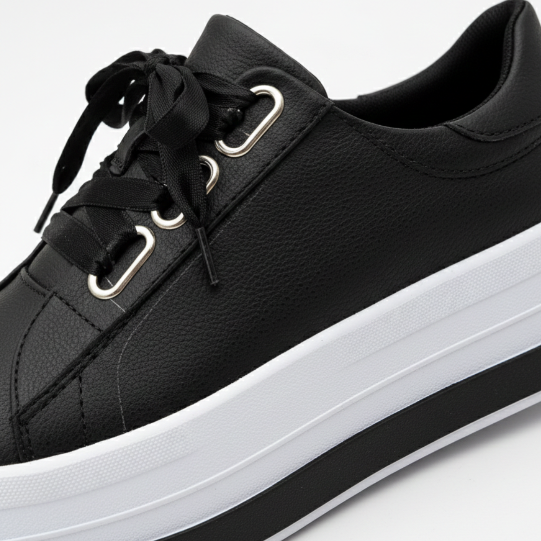 Molly™ | Zapatillas de plataforma de mujer con ojales metálicos