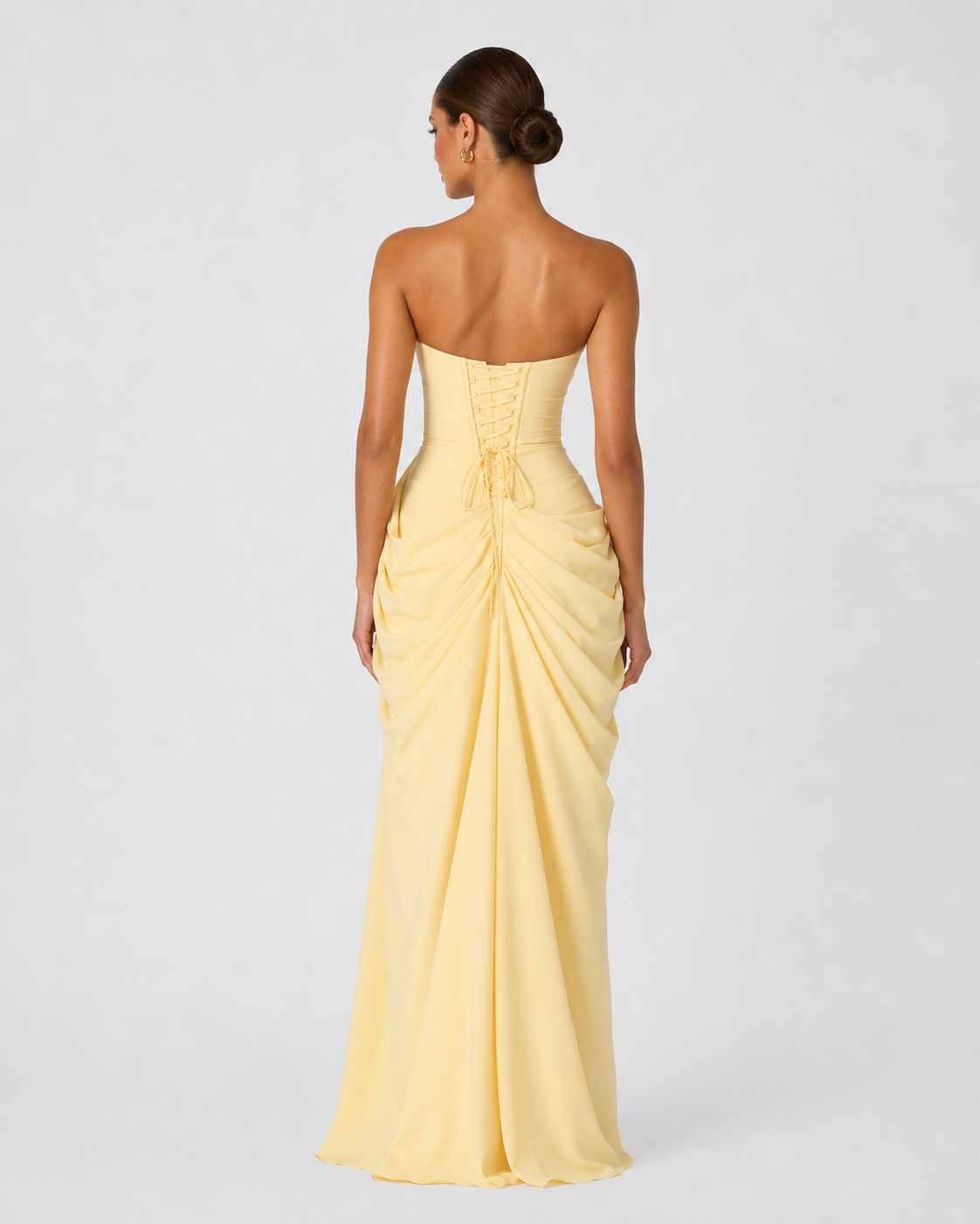 Vestido drapeado Protagonista