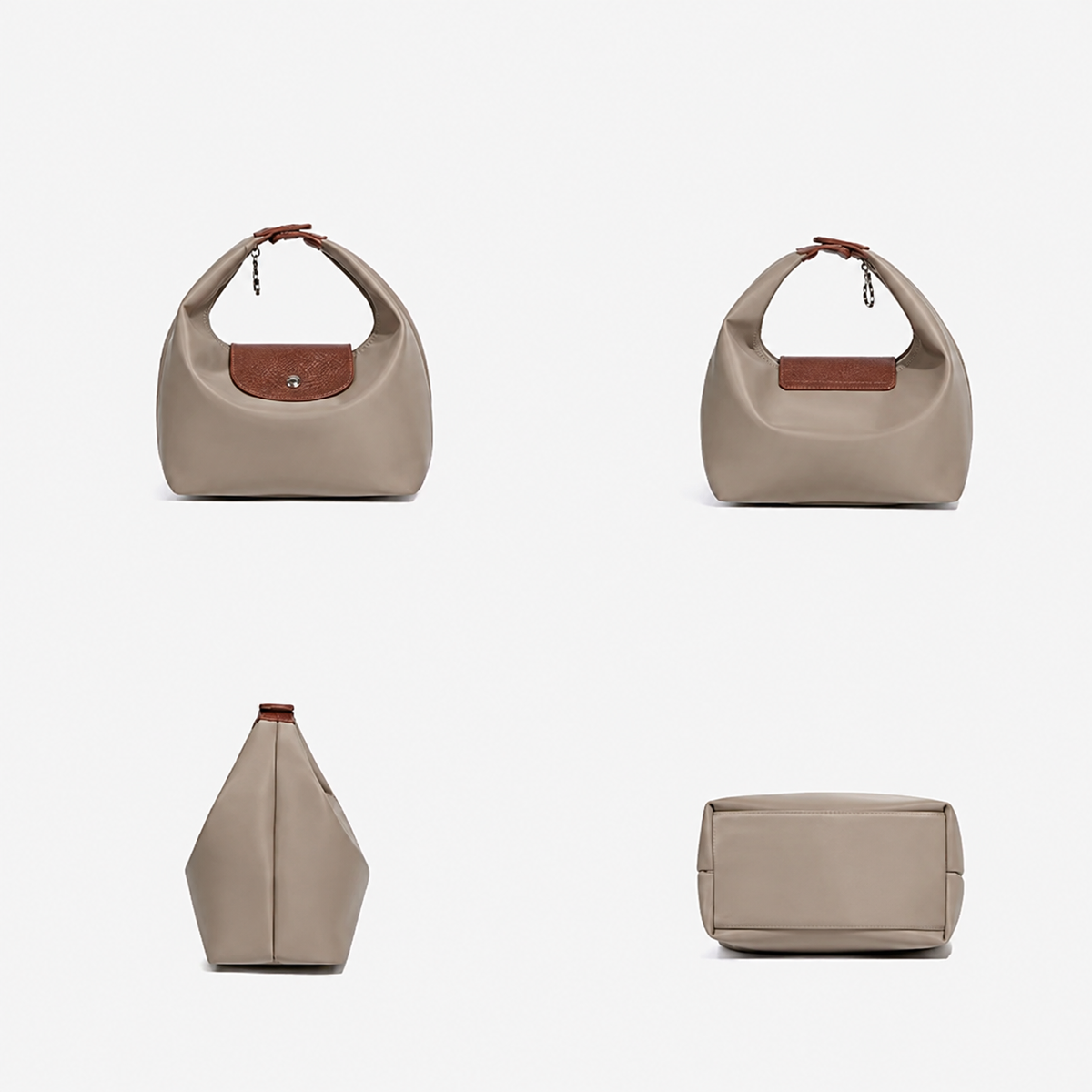 Lía mini bolso hobo con solapa - colores