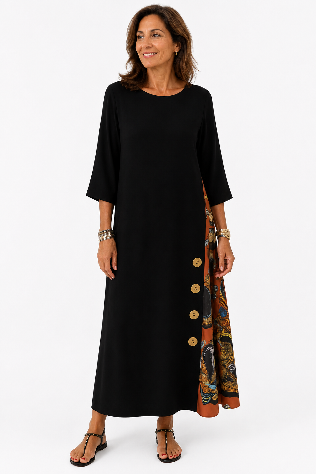 Vestido Adara™ de algodón bohemio