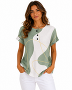 Blusa de Colores Combinados