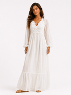 Amira - Vestido Maxi con Encaje
