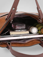 Aria - Bolso de hombro de piel - vista 9