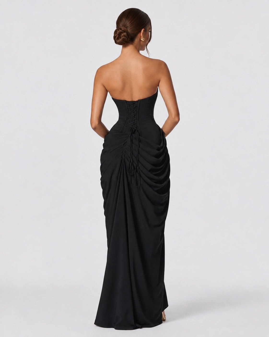 Vestido drapeado Protagonista