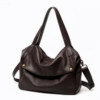 Adriana - Bolso minimalista de piel auténtica suave y retro para diario - vista 10