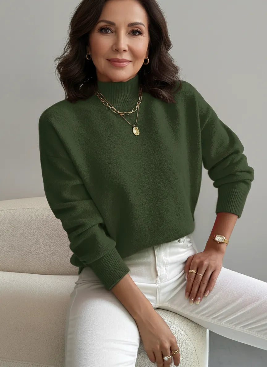 Lara | Jersey de cuello alto