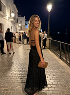 Ángela - Vestido maxi elegante de verano con cuello halter - vista 24