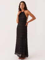 Ángela - Vestido maxi elegante de verano con cuello halter - vista 21