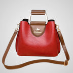 Ana - Elegante bolso de piel bicolor - vista 11