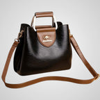 Ana - Elegante bolso de piel bicolor