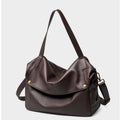 Adriana | Bolso minimalista de piel auténtica suave y retro para diario