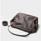 Adriana - Bolso minimalista de piel auténtica suave y retro para diario - vista 18