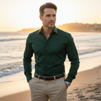 David™ | Camisa de vestir de manga larga y cuello clásico