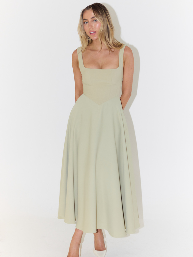 Claudia - Vestido de Caída Fluida - vista 25