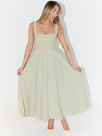 Claudia - Vestido de Caída Fluida - vista 3