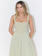 Claudia - Vestido de Caída Fluida - vista 10