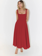 Claudia - Vestido de Caída Fluida - vista 11