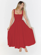 Claudia - Vestido de Caída Fluida - vista 27