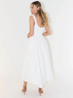 Claudia - Vestido de Caída Fluida - vista 17