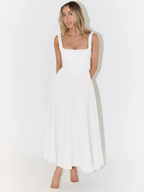 Claudia - Vestido de Caída Fluida - vista 16