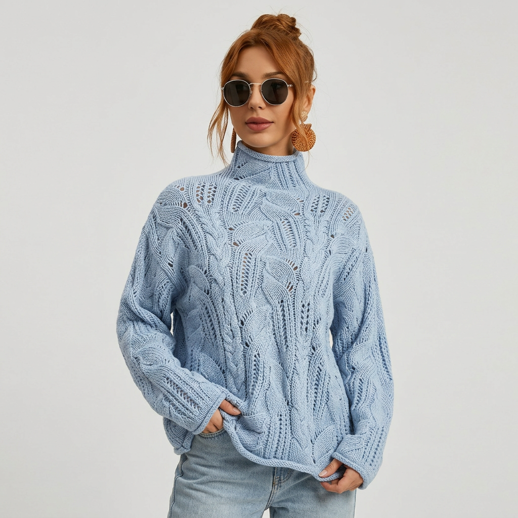 Aurora | Jersey de cuello alto