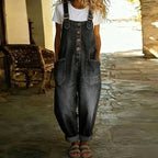 Lucía - Peto vaquero de estilo vintage y cómodo - vista 4