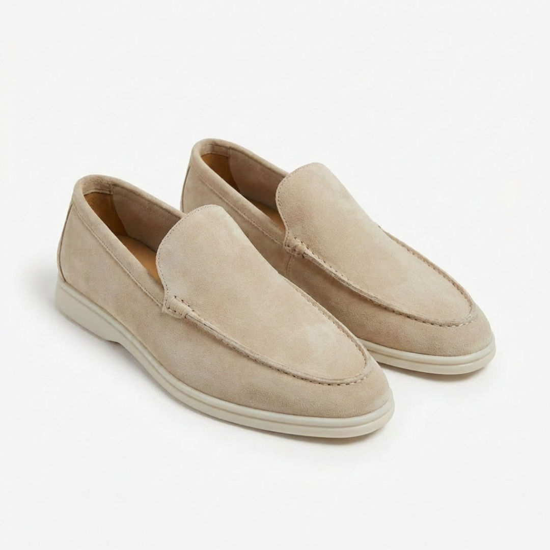 Joseph™ | Mocasines slip-on con costuras vistas y suela en contraste