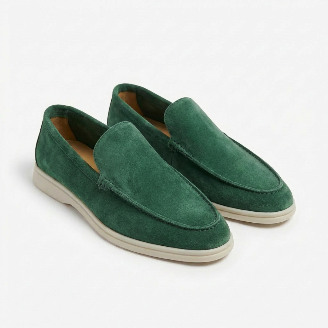 Joseph™ | Mocasines slip-on con costuras vistas y suela en contraste