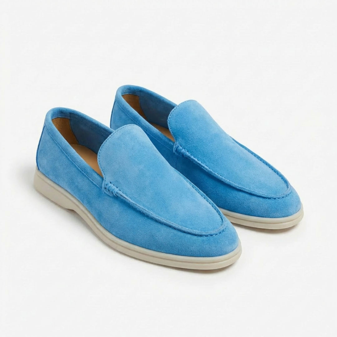 Joseph™ | Mocasines slip-on con costuras vistas y suela en contraste